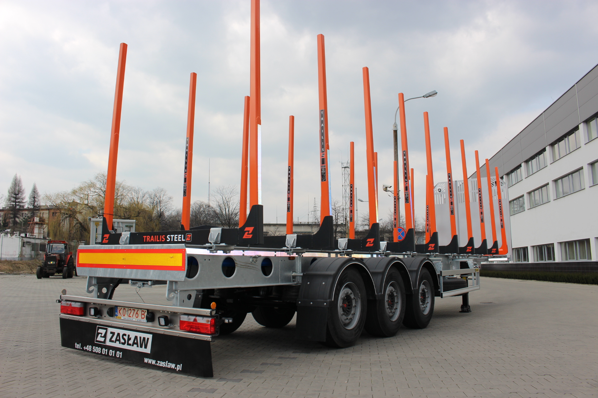 ZASŁAW 13 m timber semitrailer 12